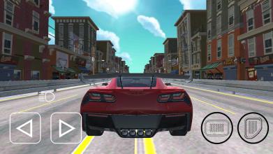 Traffic Race Simulator 3D  Highway Rush截图2