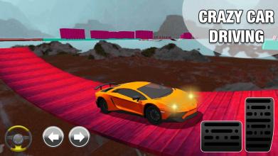 Crazy Impossible Tracks  Ultimate Car Driving截图1