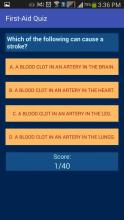 First Aid Quiz Game截图3