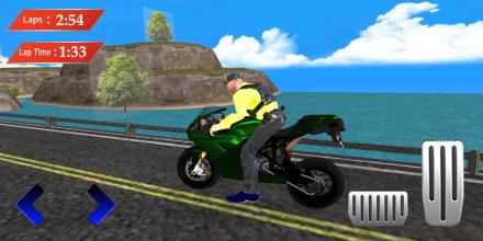 Impossible Mountain Track Stunt superhero Race Fun截图1