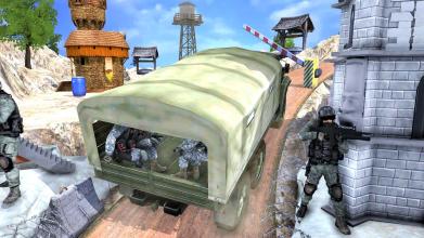 Army Cargo Truck Offroad Driver Simulator截图2