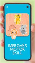 Animal Puzzle for kids  preschool截图2