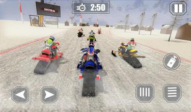 Snow Racing 2019 Horse, Cars, Snowmobile Race截图2