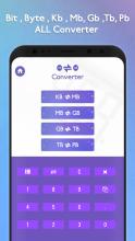 KB to MB MB to GB or GB to KB  All Byte Converter截图4
