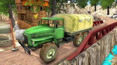 Army Cargo Truck Offroad Driver Simulator截图1