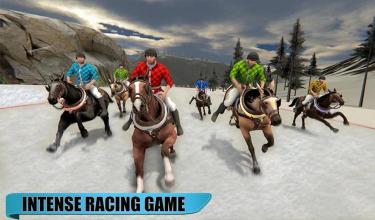 Snow Racing 2019 Horse, Cars, Snowmobile Race截图1