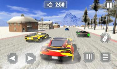 Snow Racing 2019 Horse, Cars, Snowmobile Race截图4