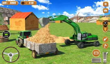 Tractor Farm & Excavator Sim截图2