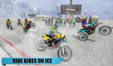 Snow Racing 2019 Horse, Cars, Snowmobile Race截图3