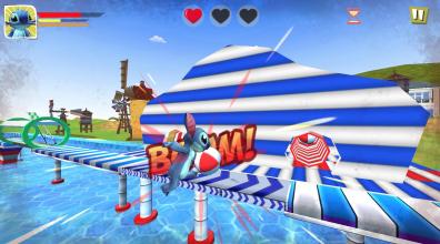 Stuntman Water Stitch Run Lilo Games World截图2