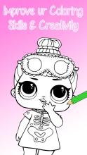 Lol Coloring Book Dolls Game截图1