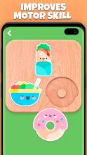 Food Puzzle for Kids preschool截图3