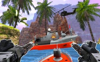 Naval Helicopter Gunner War 3D截图4