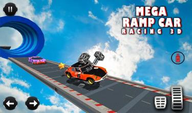 Mega Ramp Car Racing  Impossible Tracks Stunt Car截图2
