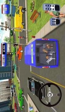 Police Dog Transport Truck Driver Simulation 3D截图