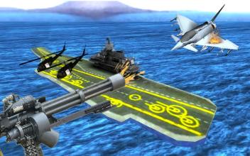 Naval Helicopter Gunner War 3D截图2