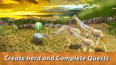 African Giraffe Simulator  survive in Savanna截图2