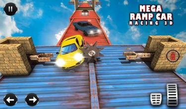 Mega Ramp Car Racing  Impossible Tracks Stunt Car截图1