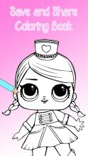 Lol Coloring Book Dolls Game截图3