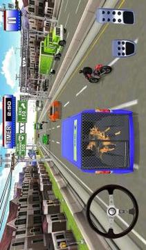 Police Dog Transport Truck Driver Simulation 3D截图