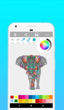 Animal Mandala Coloring Book Art截图3