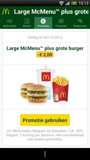 McDo Belgium截图4