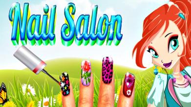 Nail Salon Bloom wnix Game截图3