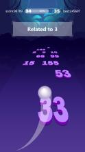 Ball Hop Endless Number Road Jump 截图2