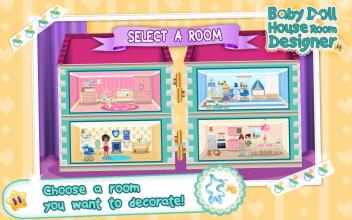 Baby Doll House Room Designer截图5