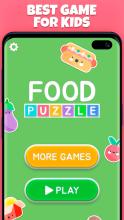 Food Puzzle for Kids preschool截图4