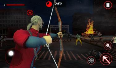 Archer Hunting Zombie City Last Battle 3D截图5