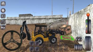 Excavator Simulator Backhoe Loader Dozer Game截图3