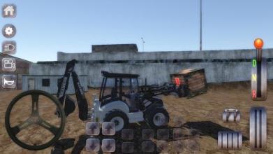 Excavator Simulator Backhoe Loader Dozer Game截图4