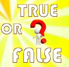 True or False Quiz general knowledge截图2