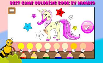 Unicorn Rainbow Coloring Pages  Little Bee截图4