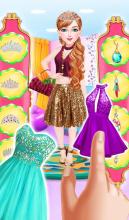 Doll Princess Makeover  Girls free makeup game截图2