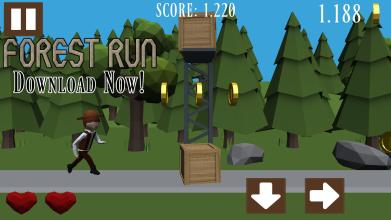 Forest Run  3D Endless Runner Game截图1