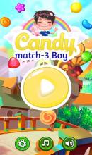 Candy Boy  Sweet match 3 game截图3