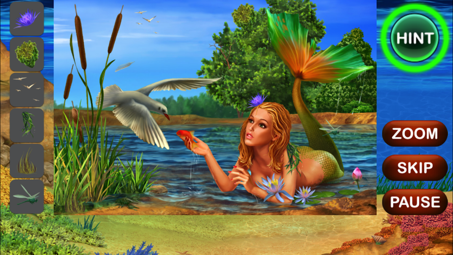 Mermaid Hidden Objects截图3