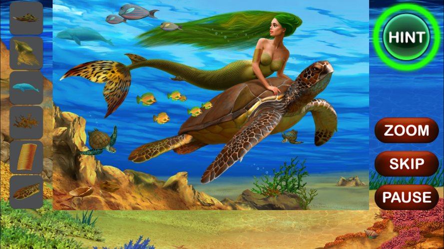 Mermaid Hidden Objects截图2