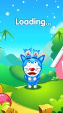 Bubble Doramon Pop  Blue Cat Cartoon Shooter截图2