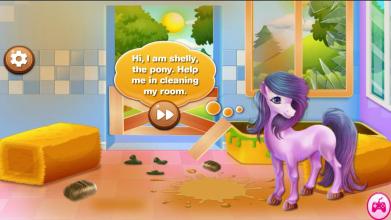 Pet house cleaning  Animals games截图4