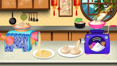 Chinese Food Kitchen Home Noodles Maker Game截图4