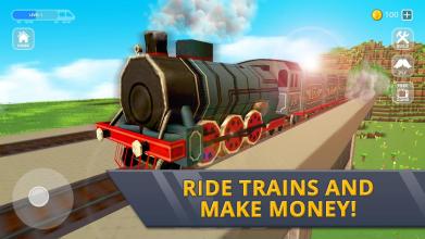 Railway Station Craft Magic Tracks Game Training截图4