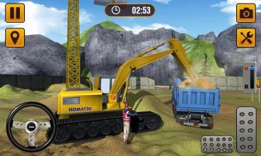 Excavator Dig Games  Heavy Excavator Driving截图3