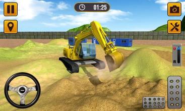 Excavator Dig Games  Heavy Excavator Driving截图1