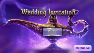 Arabian Nights Theme  Wedding Invitation Game截图3