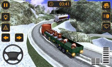 Truck Game Mountain  Hill Climb Pro截图1