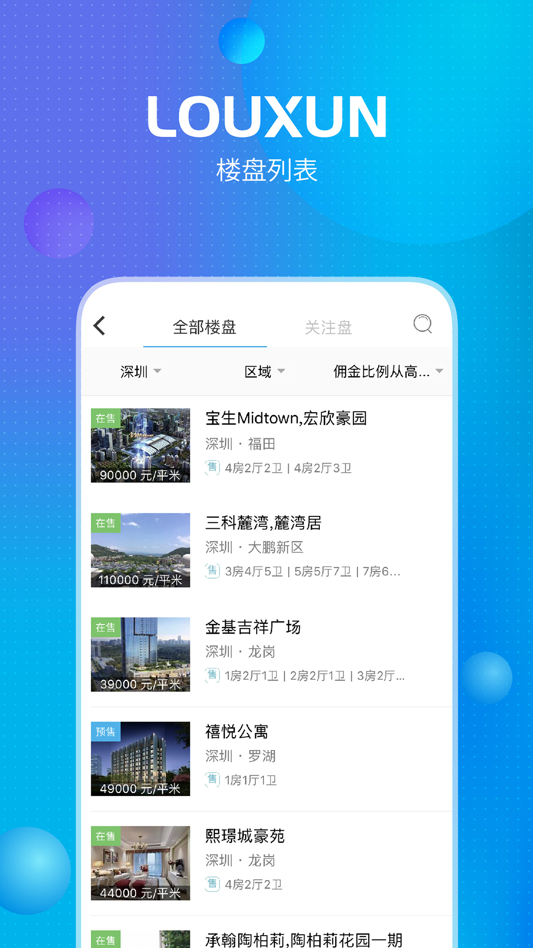 楼讯经纪v2.0.0截图2