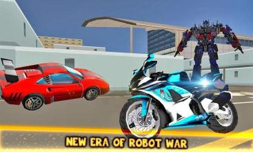 Moto Robot Fight Futuristic War Robots Transform截图5